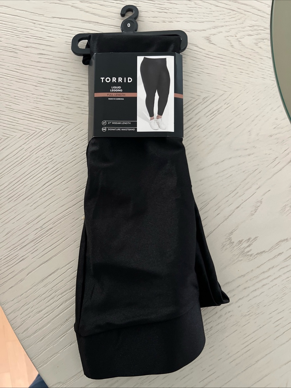torrid Black Liquid Full-Length Leggings